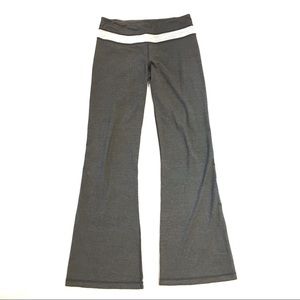 Lululemon Gray Groove Flare Yoga Pants